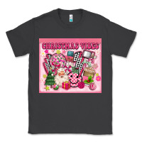 Smoke 3d retro pink christmas vibes Classic Tee - MaliasSmallBusiness