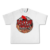 Lunar Rock soccer vibes Urban Heavy Tee - MaliasSmallBusiness
