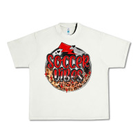 Pistachio soccer vibes Urban Heavy Tee - MaliasSmallBusiness