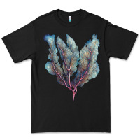 Black Venus Fan Sea Coral Premium Tee - LillyAllenDesigns