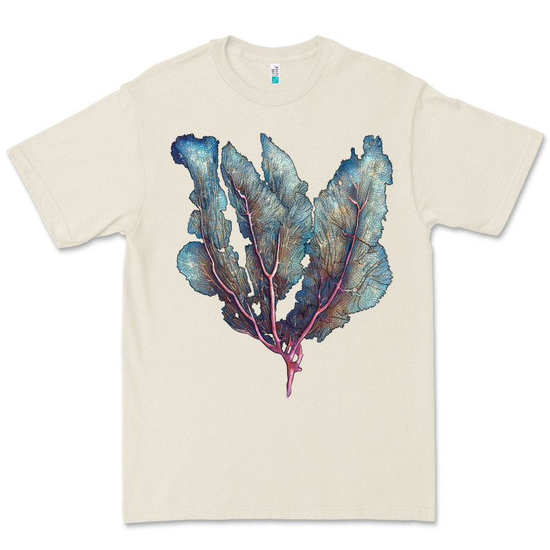 Venus Fan Sea Coral Premium Tee by LillyAllenDesigns | Teevron