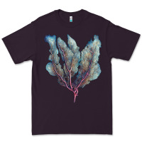 Plum Venus Fan Sea Coral Premium Tee - LillyAllenDesigns