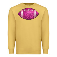 Antique Gold american football pink Premium Sweatshirt - CowCowDesign