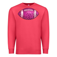 Cardinal american football pink Premium Sweatshirt - CowCowDesign