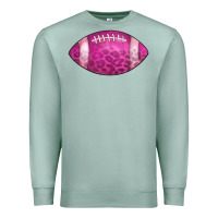 Seafoam american football pink Premium Sweatshirt - CowCowDesign