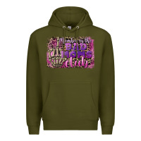 Army Green Member of the bad Moms club Mother's Day Premium Hoodie - CowGirlArtShop