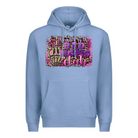 Colony Blue Member of the bad Moms club Mother's Day Premium Hoodie - CowGirlArtShop