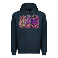Navy Member of the bad Moms club Mother's Day Premium Hoodie - CowGirlArtShop