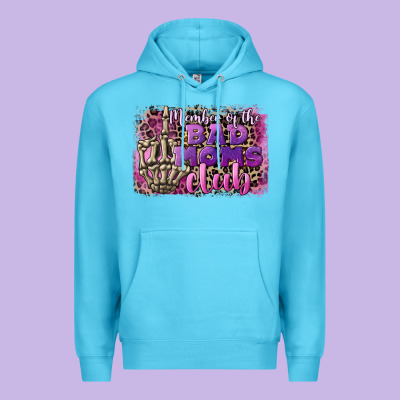 Member Of The Bad Moms Club Mother's Day Premium Hoodie Designed By Cowgirlartshop