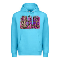 Ocean Blue Member of the bad Moms club Mother's Day Premium Hoodie - CowGirlArtShop