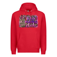Red Member of the bad Moms club Mother's Day Premium Hoodie - CowGirlArtShop