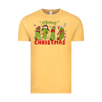 Vintage Mustard Pickle Merry Christmas Vintage Tee - MaliasSmallBusiness