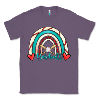 Lavender Baseball Rainbow Classic Tee - RanaPortraitStore