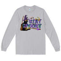 Moon Dust Stay Spooky With Black Cat Long Sleeve Tee - LillyAllenDesigns