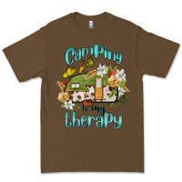 Cacao camping is my therapy Premium Tee - BarkalooDesign