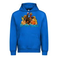 Cobalt Western Fall Turkey Tis The Season Urban Hoodie - LillyAllenDesigns