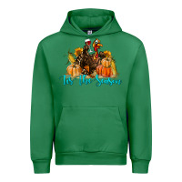 Emerald Western Fall Turkey Tis The Season Urban Hoodie - LillyAllenDesigns
