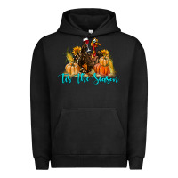 Pigment Black Western Fall Turkey Tis The Season Urban Hoodie - LillyAllenDesigns