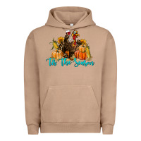 Western Fall Turkey Tis The Season Urban Hoodie | Teevron