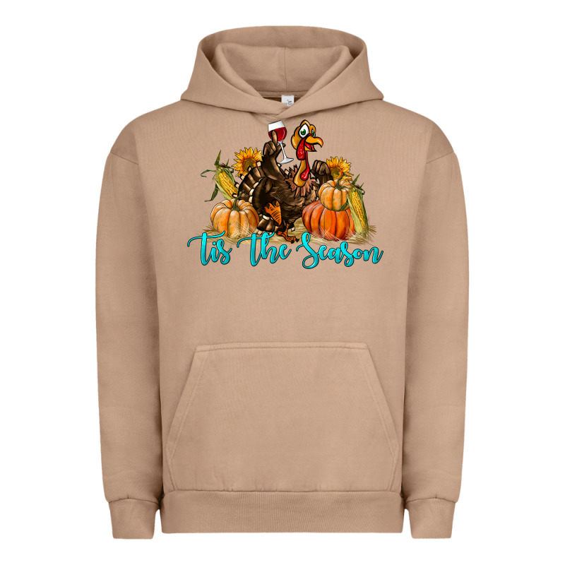 Western Fall Turkey Tis The Season Urban Hoodie by LillyAllenDesigns | Teevron
