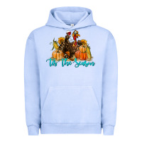 Pigment Grape Ice Western Fall Turkey Tis The Season Urban Hoodie - LillyAllenDesigns