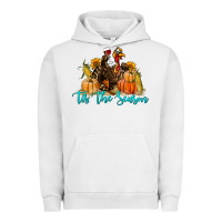 Pigment Lunar Rock Western Fall Turkey Tis The Season Urban Hoodie - LillyAllenDesigns