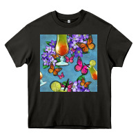 Asphalt butterfly cocktail Heavy Core Tee - BundleAndBundleShop