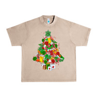 French Oak nurse christmas tree Urban Heavy Tee - MaliasSmallBusiness