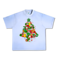 Grape Ice nurse christmas tree Urban Heavy Tee - MaliasSmallBusiness