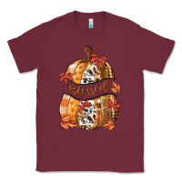 Burgundy blessed Classic Tee - MaliasSmallBusiness