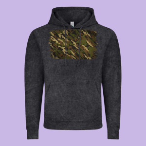 Camouflage Background Vintage Hoodie Designed By Jasminsmagicworld