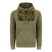 Vintage Olive Camouflage Background Vintage Hoodie - Jasminsmagicworld