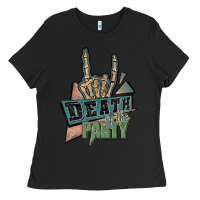 Black death of the party white Ladies Tee - JahusDesignShop