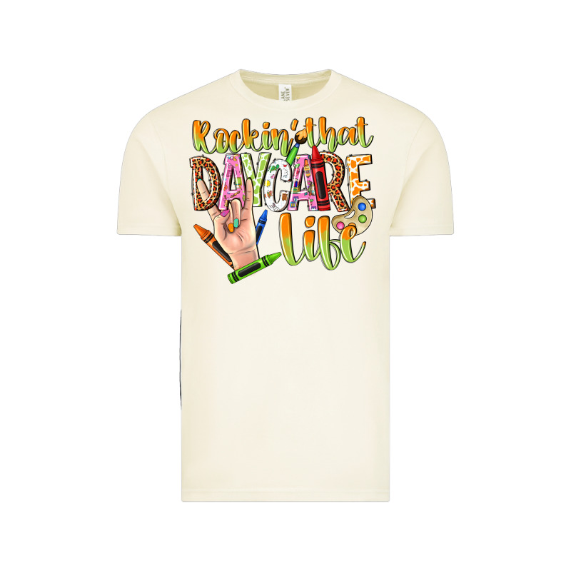 Rockin That Daycare Life Vintage Tee by NancyCooperArtShop | Teevron