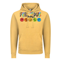 Vintage Mustard feel your feelings Vintage Hoodie - NancyCooperArtShop