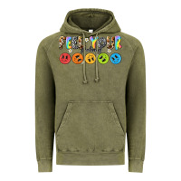 Vintage Olive feel your feelings Vintage Hoodie - NancyCooperArtShop
