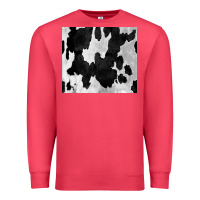 Black White Cowhide Tumbler Premium Sweatshirt | Teevron
