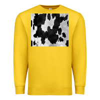 Lemon Black White Cowhide Tumbler Premium Sweatshirt - CowCowDesign