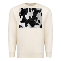Sandshell Black White Cowhide Tumbler Premium Sweatshirt - CowCowDesign
