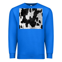 True Royal Black White Cowhide Tumbler Premium Sweatshirt - CowCowDesign