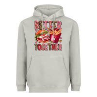 Moon Dust hamburger potatoes better together olivia Heavyweight Hoodie - OliviaCreatesArt