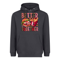 Smoke hamburger potatoes better together olivia Heavyweight Hoodie - OliviaCreatesArt