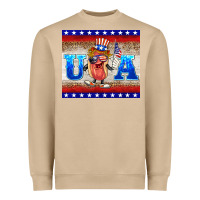 Mushroom usa hot dog Heavyweight Sweatshirt - BarkalooDesign