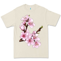 Bone Peach Blossom Premium Tee - LillyAllenDesigns