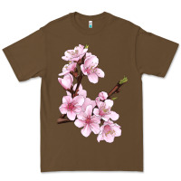 Cacao Peach Blossom Premium Tee - LillyAllenDesigns