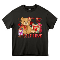 Asphalt give you self love Heavy Core Tee - AdoDesignShop