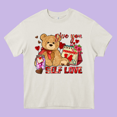 Give You Self Love Heavy Core Tee Designed By Adodesignshop