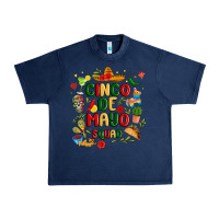 Navy cinco de mayo squad Urban Heavy Tee - JahusDesignShop
