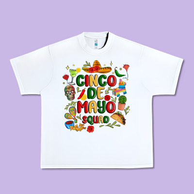 Cinco De Mayo Squad Urban Heavy Tee Designed By Jahusdesignshop