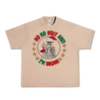 Burro ho ho holly shit skeleton santa Urban Heavy Tee - MaliasSmallBusiness